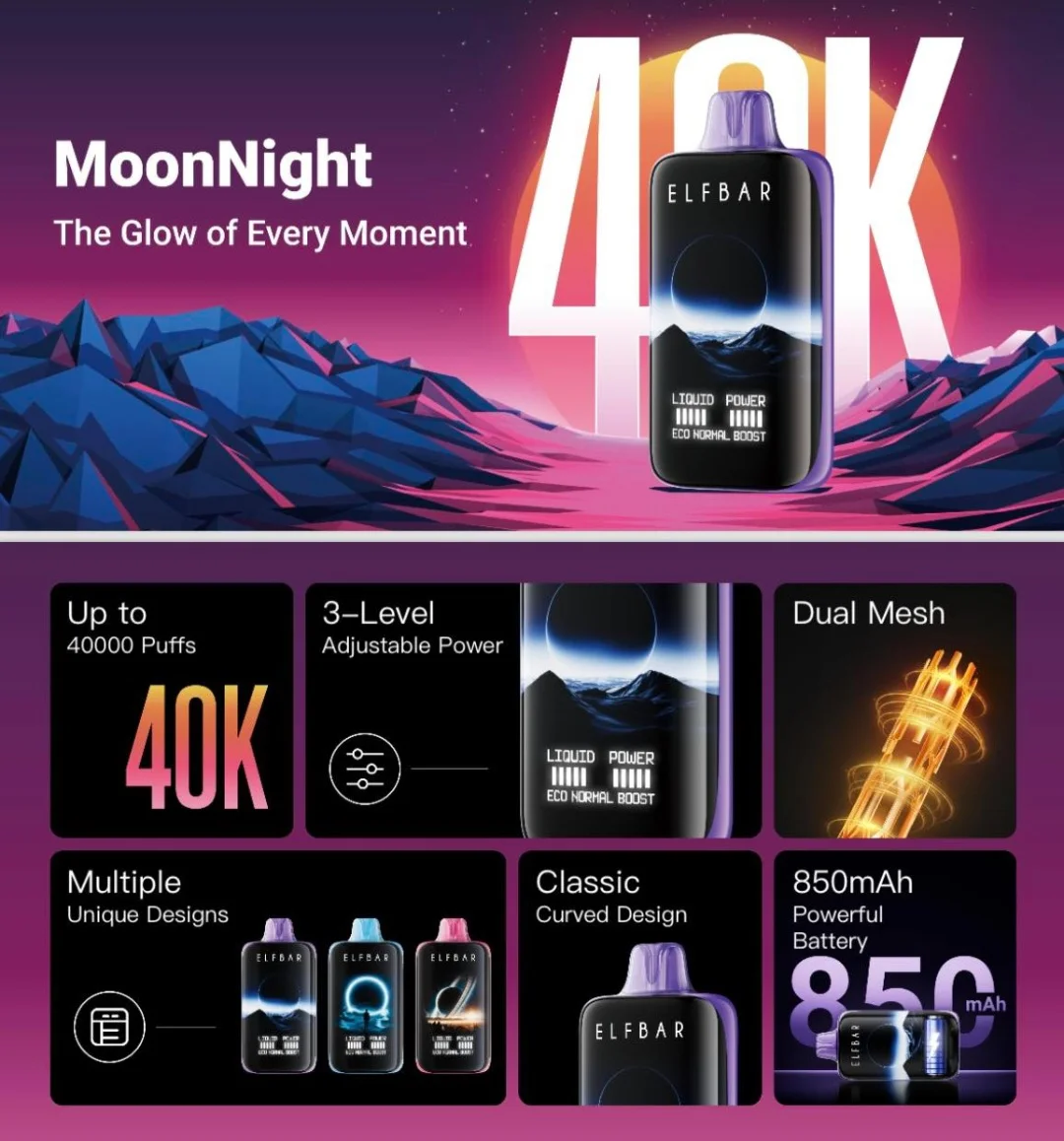 ELFBAR Moonlight 40000 Puffs - Image 3