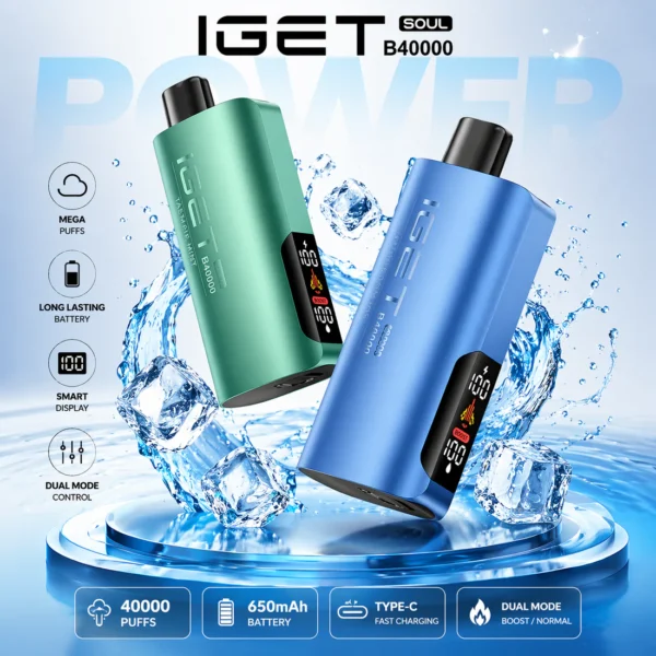 IGET Soul B40000 Disposable Vape – 40,000 Puffs