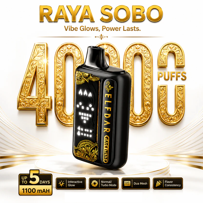Elfbar Raya Sobo 40K Disposable Vape – 40,000 Puffs - Image 2