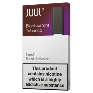 JUUL 2 Blackcurrant Tobacco Pods 18MG – Buy in India Online