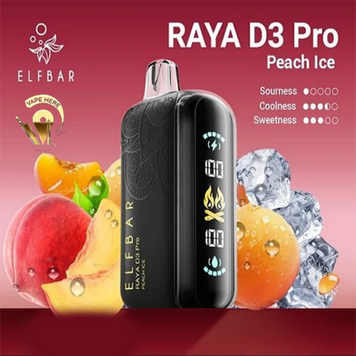 ELFBAR RAYA D3 PRO 30K PUFFS 50MG - Image 7