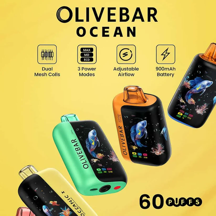 Oliverbar Ocean 60,000 Puffs Disposable Vape - Image 4
